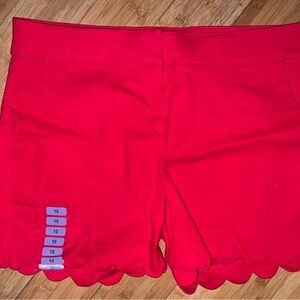 Isaac Mizrahi red shorts